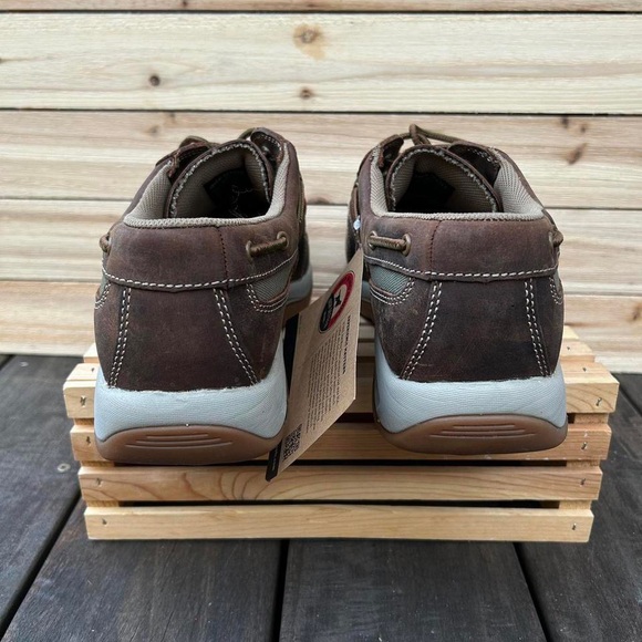 NWT New Red Wing Irish Setter Hunt Brown Leather Boat Shoes Loafers w/ Box - Picture 6 of 8